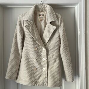 Billabong Crème weave jacket for women